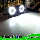 Stage Lights Package of 2 LED Sparks PAR Lamps 60 x 3 Watt RGBW 2