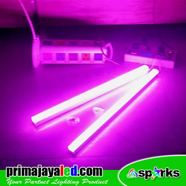 Lampu LED Paket 2 TL T5 60cm Pink