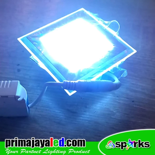 LED Downlights Glass Box White 6 Watt