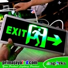 2 sided Emergency Exit Sign LED light 1