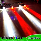 LED Lights Package of 4 LED Spotlights 10 Watt Eyes Cree Red White 1