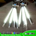 LED Meteor Light 50cm Set of 10 Rods White 2