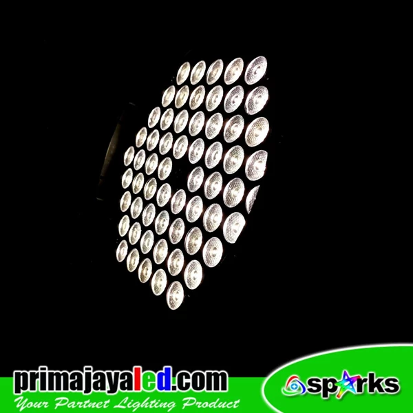 Lampu PAR LED Fresnel Sparks 60 x 3 Watt Warm White