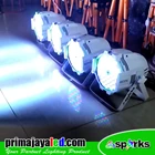 PAR Lamp Package 4 LED Par Lights 54 x 3 Watt RGBW Sparks Body White 4