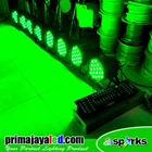 PAR Lights Package 8 Par LED Sparks 60 x 3 Watt RGBW DMX 192 5