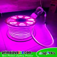 Lampu LED Neon Flexibel Outdoor Purple 50 Meter