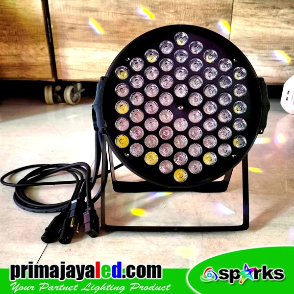 Sparks New Body LED PAR lamp 60 x 3 Watt RGBW