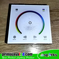 LED Switches Wall Panel Controller RGB Touchscreen DC12V 3x4A