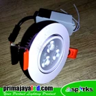 Lampu LED Downlight Bulat 3 Watt 3