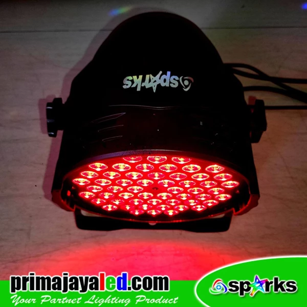 Lampu PAR LED 54 Sparks 3in1 RGB Fan Effect New Body