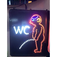LED Sign Boy's Restroom