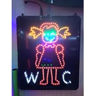 LED Sign Restroom Girls 1