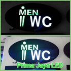 Lampu Sign LED WC Cowo 1