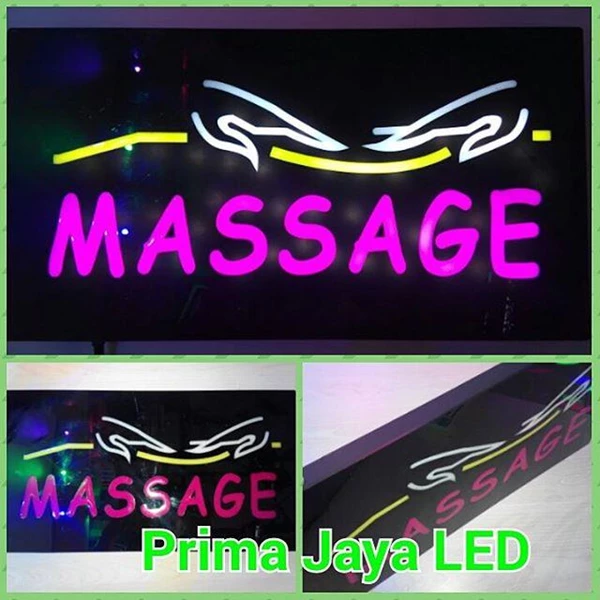 Lampu LED Tempat Massage