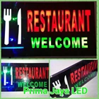 Lampu Petunjuk Restorant Welcome 1