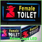 Lampu LED Petunjuk Toilet Female 1
