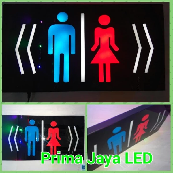 LED Sign RestRoom Area