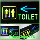 LED Arrow Toilet Sign Lights 1