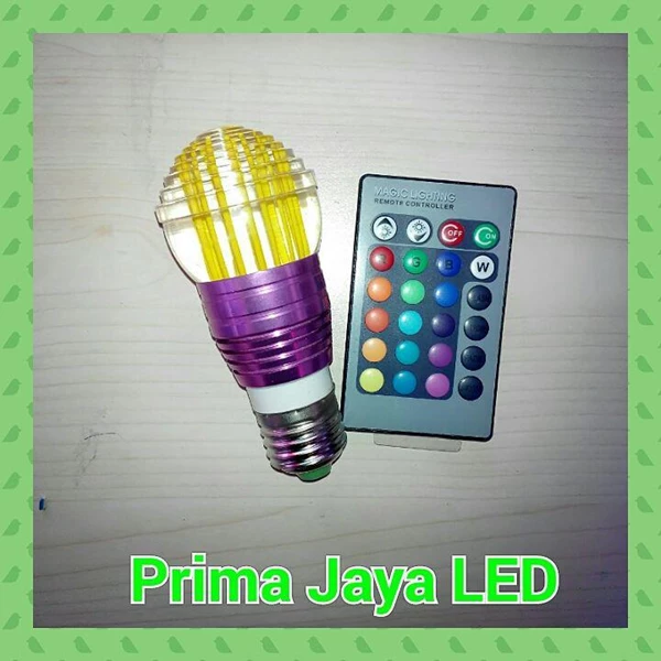 Lampu LED E27 RGB