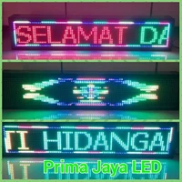 LED Running Teks RGB 101 X 21 Cm