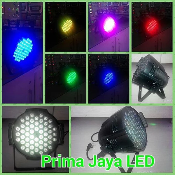 LED Par lights 54 RGB 3 In 1