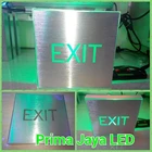 LED Sign EXIT Kotak Hijau 1