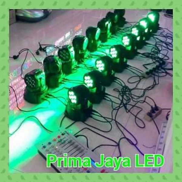 Moving LED Mini Par