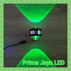 Fish Eye LED light Green 2-way 6 Watt 1