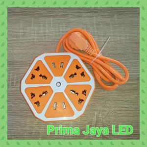 Accessories Lights Multi Plugs Form Of Lemon Orange