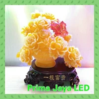 Luxury Chandeliers Kramik Yellow Flowers