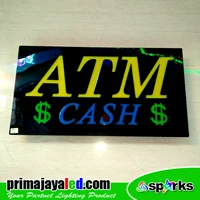 Lampu LED Sign LED ATM Cash