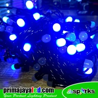 Lampu Hias NEW Twinkle LED Cerry Biru