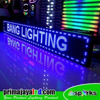 LED Running Text Sparks 3 Meters Blue Light