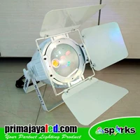 Lampu PAR Feshnel LED 200W 3in1 Color Body Putih