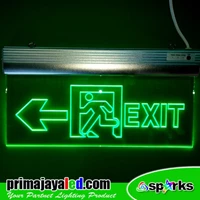 LED Exit Acrylic Left Arrow Sign Light