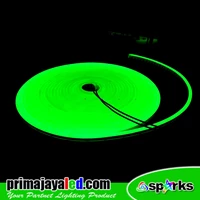 Lampu LED Neon X 12V Hijau 10 Meter