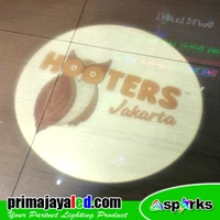 Custom Logo LED Hooters Jakarta Projector