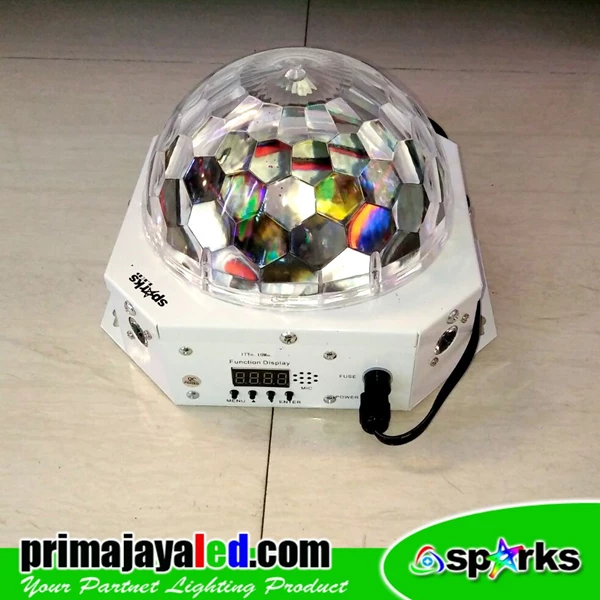 Bola Lampu Disko Sparks 36 Watt LED RGB
