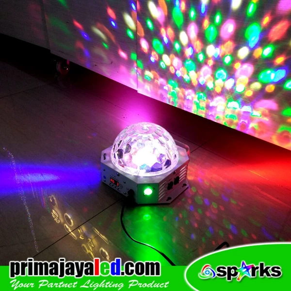 Bola Lampu Disko Sparks 36 Watt LED RGB