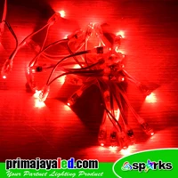 Lampu LED Pentol Merah 5V IP65