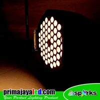 54 x 3w Warm White LED Fresnel PAR Light