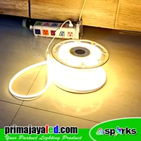Lampu LED Neon Flexibel Warm White 50 Meter